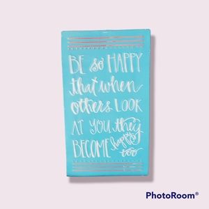 HAPPY Metal Wall Art